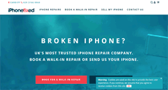 Desktop Screenshot of iphonefixed.co.uk